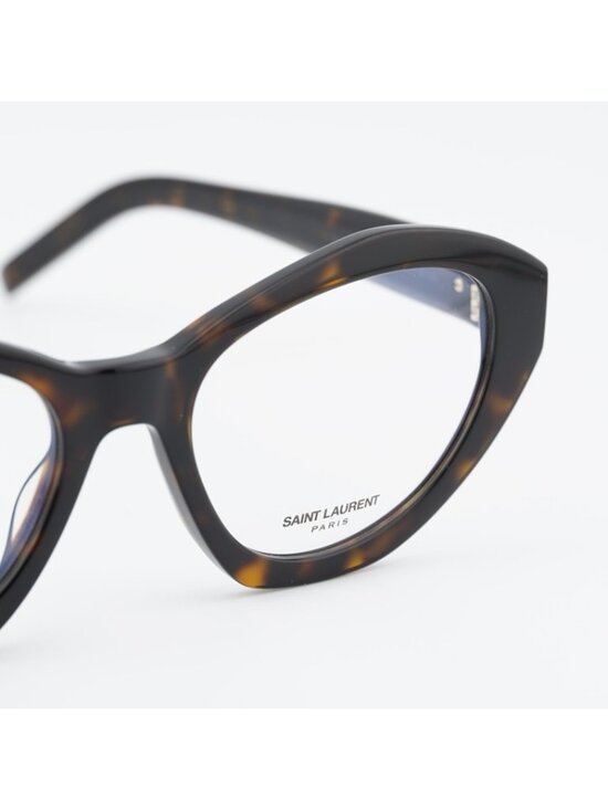 Saint Laurent SL M60 OPT 002 Eyeglasses Havana 54mm Cat Eye Frame main image 10